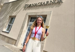 Bajnoki címnek örülhetett Bokros Csenge