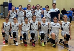 Jó úton az U14-es lányok
