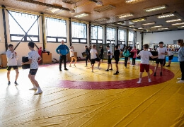 Egymást érik a testnevelés órák a küzdősport komplexumban