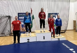 Borbély Zsófia ezüstérmes az ob-n!