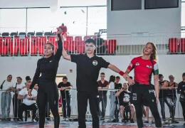 Nassri Naima Nóra a dobogón