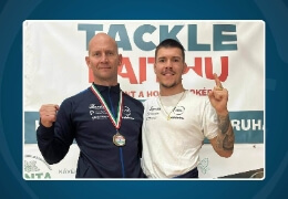 Dobos Gergely a dobogón!