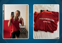 Fogl Adrienn a válogatottban!