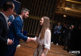 Boldizs Nikolett is díjat vehetett át a MEFS Gálán!