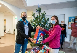 Célba értek az adományok